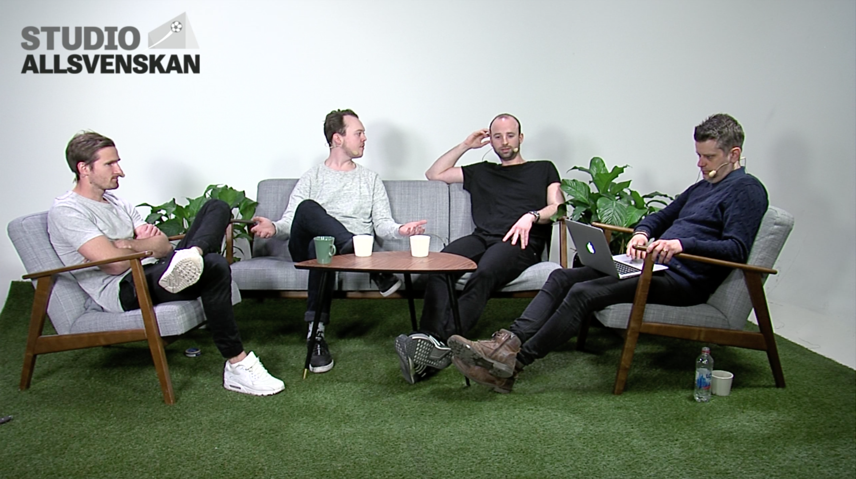Studio Allsvenskan gästades av mittbacken Jesper Arvidsson Studio Allsvenskan gästades av mittbacken Jesper Arvidsson